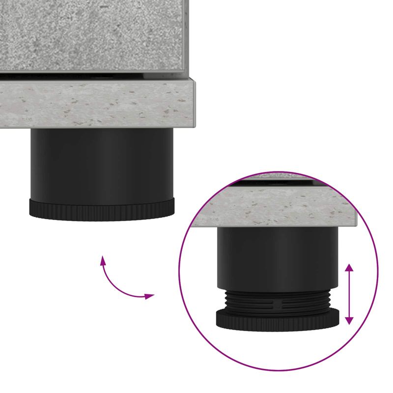 Casa si Gradina - Mobilier - Organizare si depozitare - Bancute - Banca pentru hol cu perna Gri din beton 60 x 38 x 46 cm - Infinity.ro