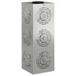 Casa si Gradina - Corpuri si surse de iluminat - Iluminat exterior - Felinare - Lumina LED Solara pentru Alei 2 pcs Galvanizat Galvanizat - Infinity.ro