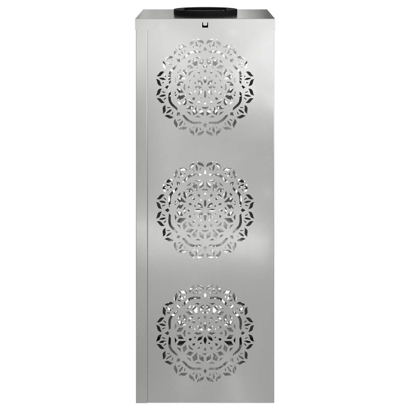 Casa si Gradina - Corpuri si surse de iluminat - Iluminat exterior - Felinare - Lumina LED Solara pentru Alei 2 pcs Galvanizat Galvanizat - Infinity.ro