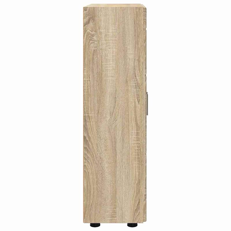 Casa si Gradina - Mobilier - Seturi de mobilier - Seturi living - Bufet cu Raft Stejar Sonoma 55,5 x 29 x 103 cm Lemn compozit - Infinity.ro