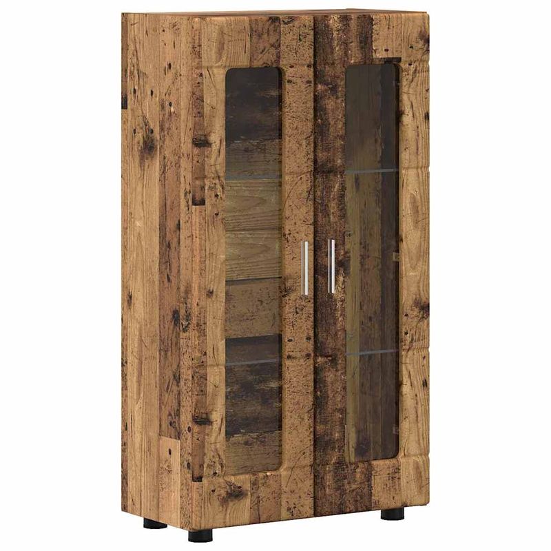 Casa si Gradina - Mobilier - Seturi de mobilier - Seturi living - Bufet cu Raft Lemn vechi 55,5 x 29 x 103 cm Lemn compozit - Infinity.ro