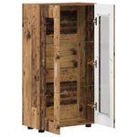 Casa si Gradina - Mobilier - Seturi de mobilier - Seturi living - Bufet cu Raft Lemn vechi 55,5 x 29 x 103 cm Lemn compozit - Infinity.ro