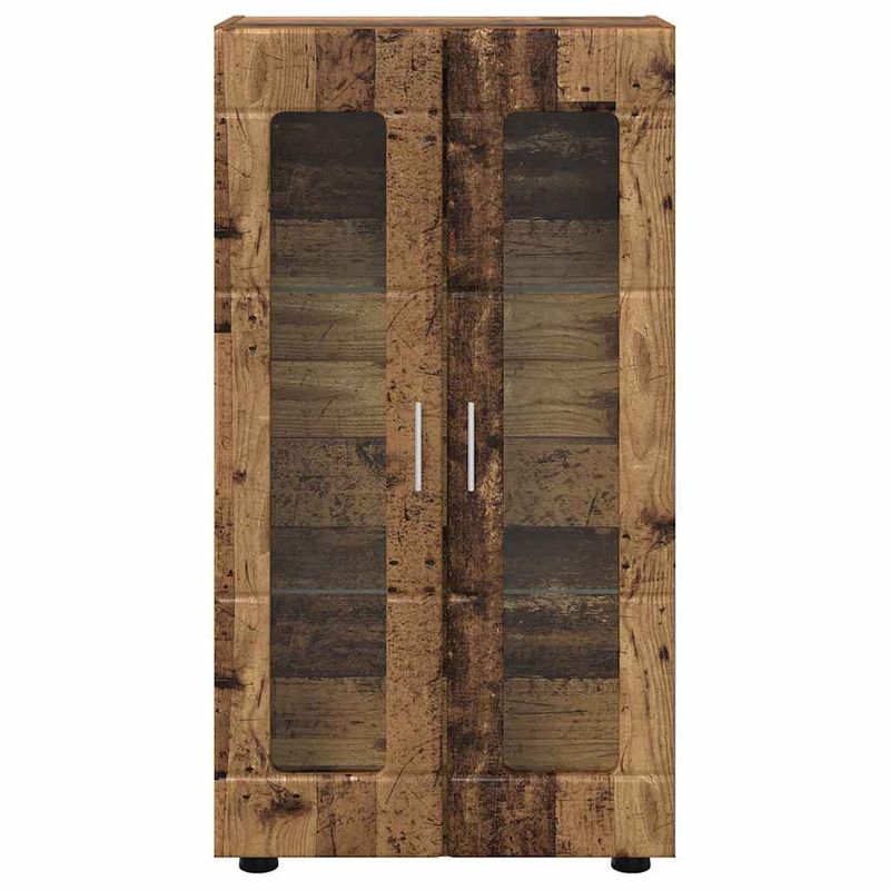 Casa si Gradina - Mobilier - Seturi de mobilier - Seturi living - Bufet cu Raft Lemn vechi 55,5 x 29 x 103 cm Lemn compozit - Infinity.ro