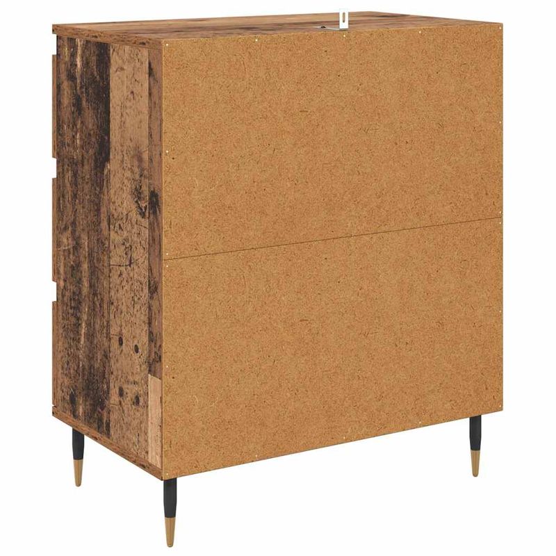 Casa si Gradina - Mobilier - Comode si corpuri - Comode - Bufet cu sertar Lemn Vechi 60 x 35 x 70 cm Lemn compozit - Infinity.ro