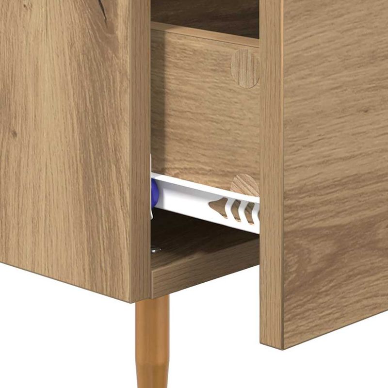 Casa si Gradina - Mobilier - Comode si corpuri - Noptiere - Dulap de noapte Stejar Artizanal 40 x 40 x 66 cm Lemn compozit - Infinity.ro