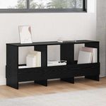 Casa si Gradina - Mobilier - Biblioteci si rafturi - Rafturi - Raft pentru reviste Stejar Negru 102 x 30 x 45 cm - Infinity.ro