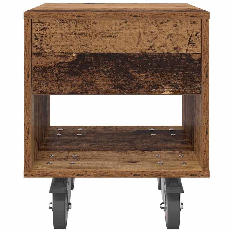 Casa si Gradina - Mobilier - Comode si corpuri - Noptiere - Noptiera 2 pcs Lemn vechi 40,5 x 40 x 48 cm Lemn compozit - Infinity.ro