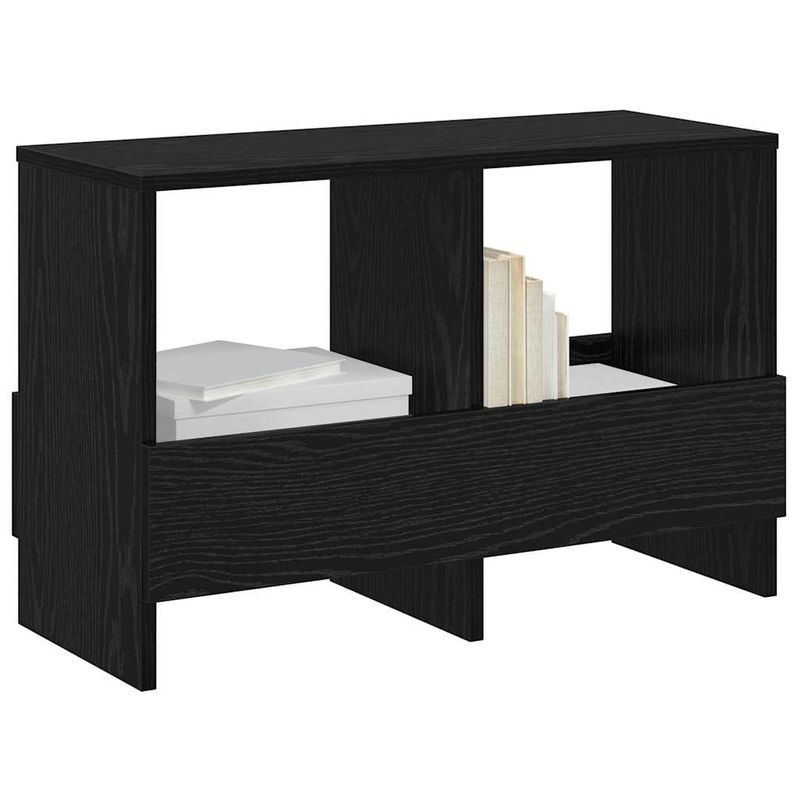 Casa si Gradina - Mobilier - Biblioteci si rafturi - Rafturi - Raft pentru reviste Stejar Negru 68,5 x 30 x 45 cm - Infinity.ro