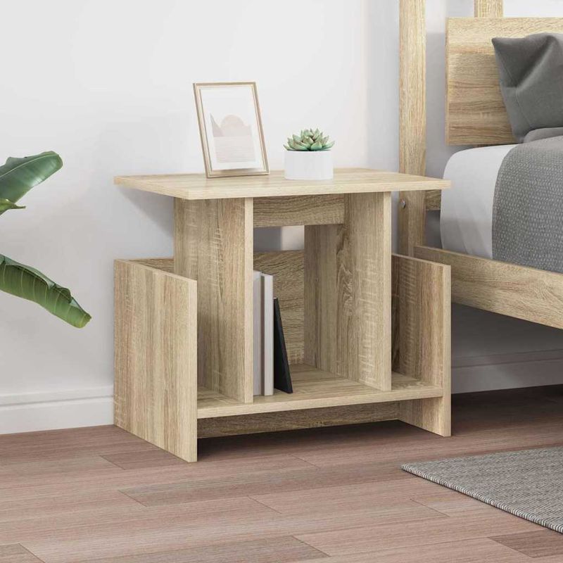 Casa si Gradina - Mobilier - Comode si corpuri - Comode - Support TV 2 pcs Stejar Sonoma 50 x 35 x 45 cm Lemn compozit - Infinity.ro