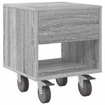 Casa si Gradina - Mobilier - Comode si corpuri - Noptiere - Noptiera Gri Sonoma 40,5 x 40 x 48 cm Lemn compozit - Infinity.ro