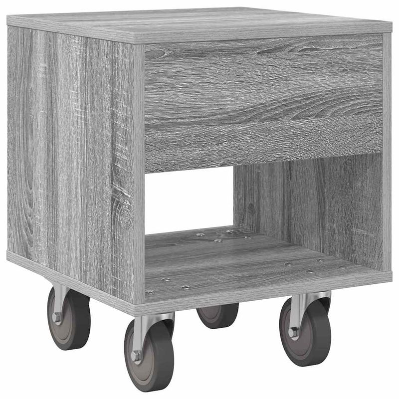 Casa si Gradina - Mobilier - Comode si corpuri - Noptiere - Noptiera Gri Sonoma 40,5 x 40 x 48 cm Lemn compozit - Infinity.ro