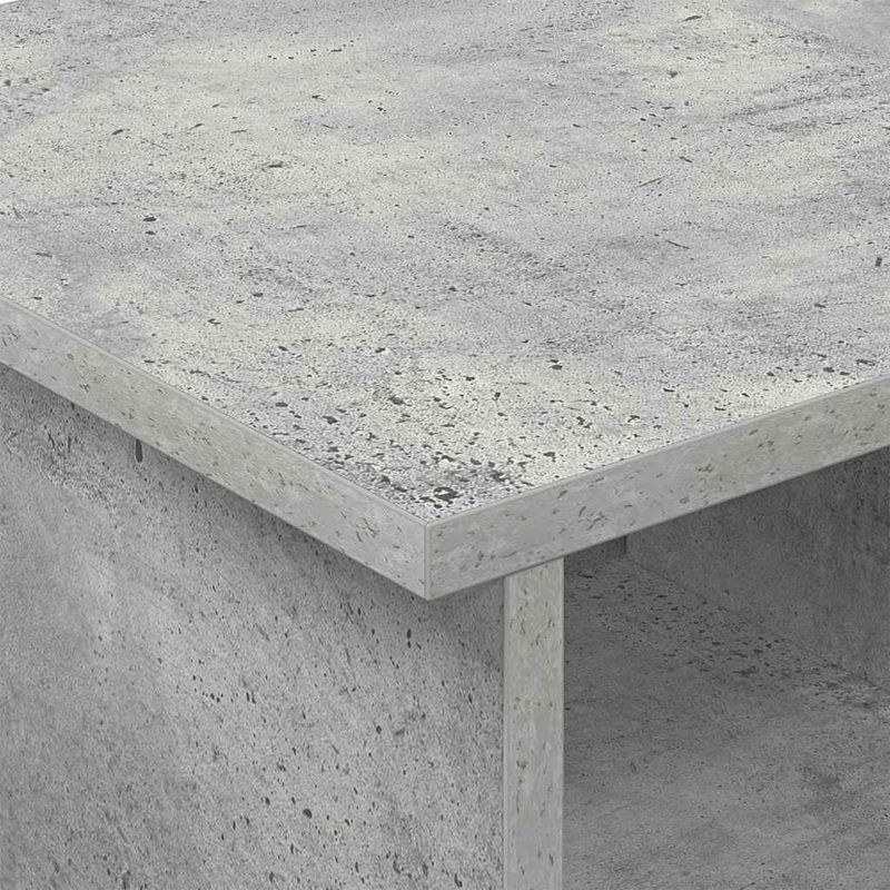 Casa si Gradina - Mobilier - Comode si corpuri - Comode - Support TV Gri din beton 68,5 x 35 x 35 cm Lemn compozit - Infinity.ro
