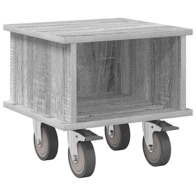 Casa si Gradina - Mobilier - Comode si corpuri - Comode - Support TV Gri Sonoma 37 x 35 x 35 cm Lemn compozit - Infinity.ro