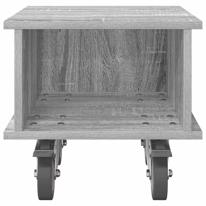 Casa si Gradina - Mobilier - Comode si corpuri - Comode - Support TV Gri Sonoma 37 x 35 x 35 cm Lemn compozit - Infinity.ro