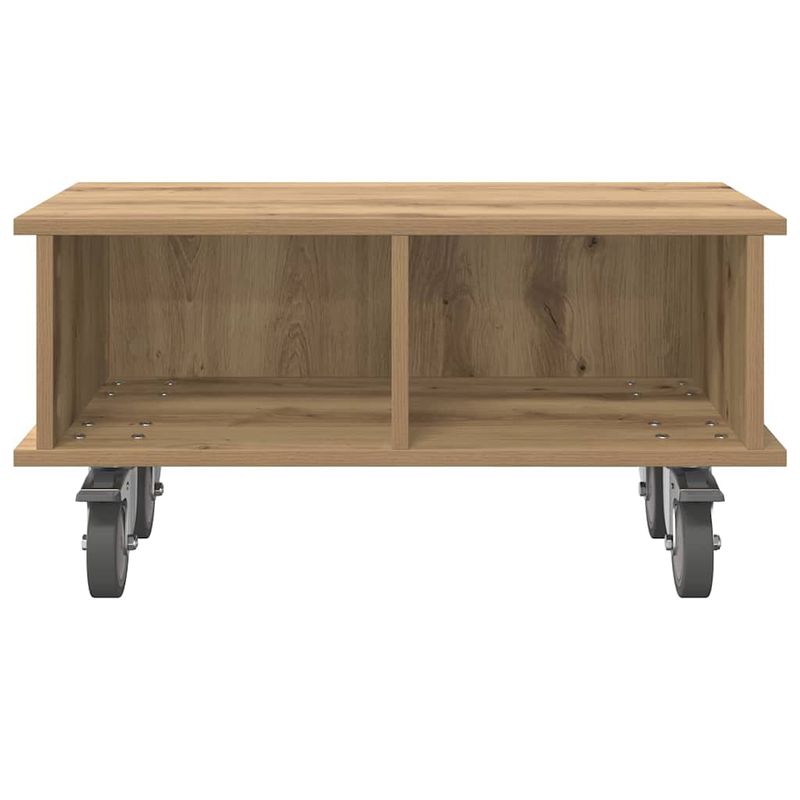 Casa si Gradina - Mobilier - Comode si corpuri - Comode - Support TV Stejar Artizanal 68,5 x 35 x 35 cm Lemn compozit - Infinity.ro