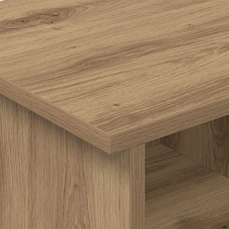 Casa si Gradina - Mobilier - Comode si corpuri - Comode - Support TV Stejar Artizanal 68,5 x 35 x 35 cm Lemn compozit - Infinity.ro