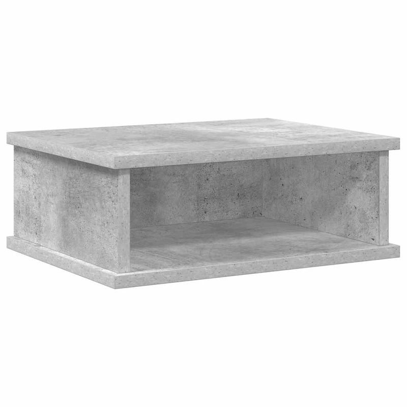 Casa si Gradina - Mobilier - Comode si corpuri - Noptiere - Noptiera 2 pcs Gri din beton 40 x 31 x 15 cm Lemn compozit - Infinity.ro