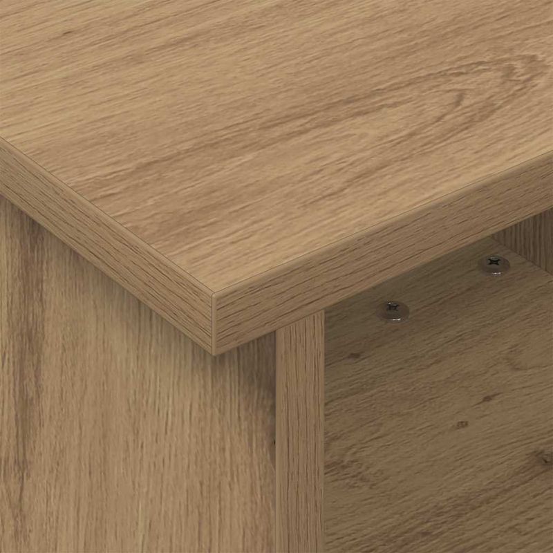 Casa si Gradina - Mobilier - Comode si corpuri - Comode - Support TV Stejar Artizanal 37 x 35 x 35 cm Lemn compozit - Infinity.ro