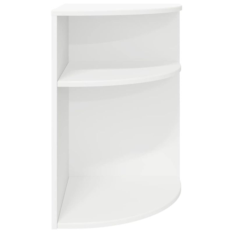 Casa si Gradina - Mobilier - Mese si birouri - Mese living - Masa laterala Alb 39,7 x 39,7 x 60 cm Lemn compozit - Infinity.ro