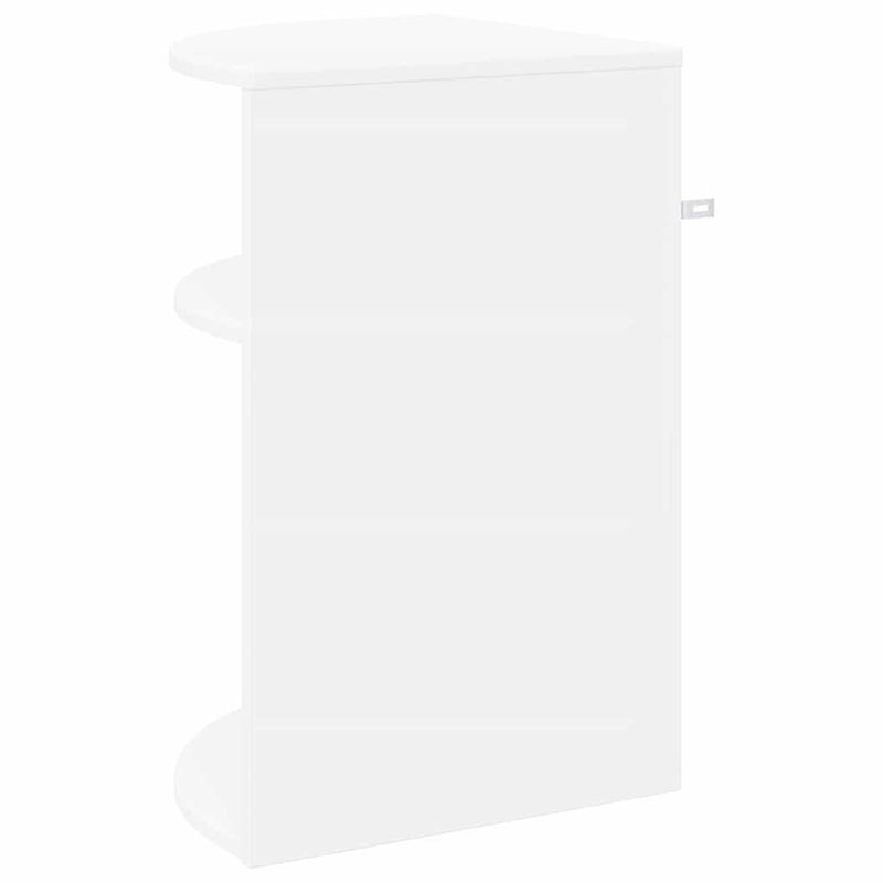 Casa si Gradina - Mobilier - Mese si birouri - Mese living - Masa laterala Alb 39,7 x 39,7 x 60 cm Lemn compozit - Infinity.ro