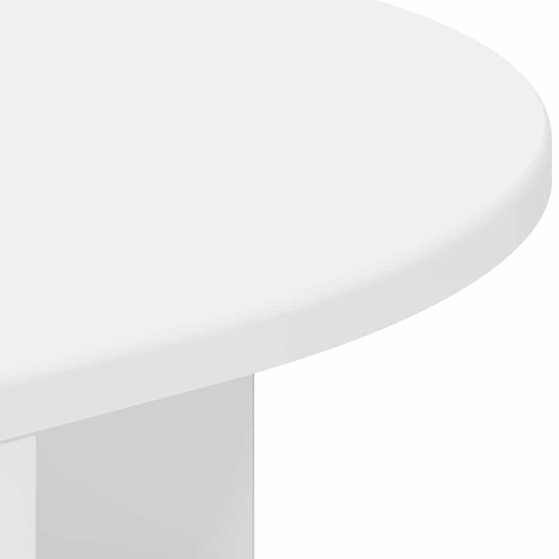 Casa si Gradina - Mobilier - Mese si birouri - Mese living - Masa laterala Alb 39,7 x 39,7 x 60 cm Lemn compozit - Infinity.ro