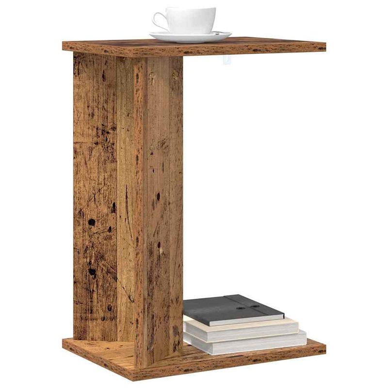 Casa si Gradina - Mobilier - Mese si birouri - Mese living - Masa laterala Lemn vechi 35 x 25 x 50 cm Lemn compozit - Infinity.ro