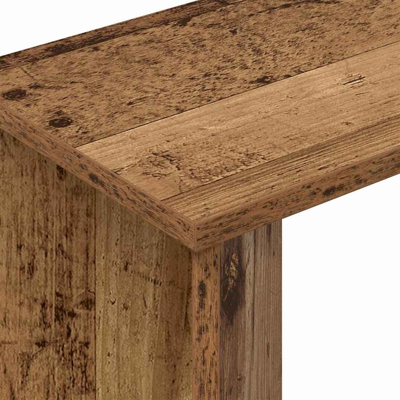 Casa si Gradina - Mobilier - Mese si birouri - Mese living - Masa laterala Lemn vechi 35 x 25 x 50 cm Lemn compozit - Infinity.ro