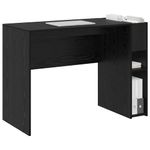 Casa si Gradina - Mobilier - Mese si birouri - Birouri - Birou Stejar Negru 109 x 50 x 78 cm Lemn compozit - Infinity.ro