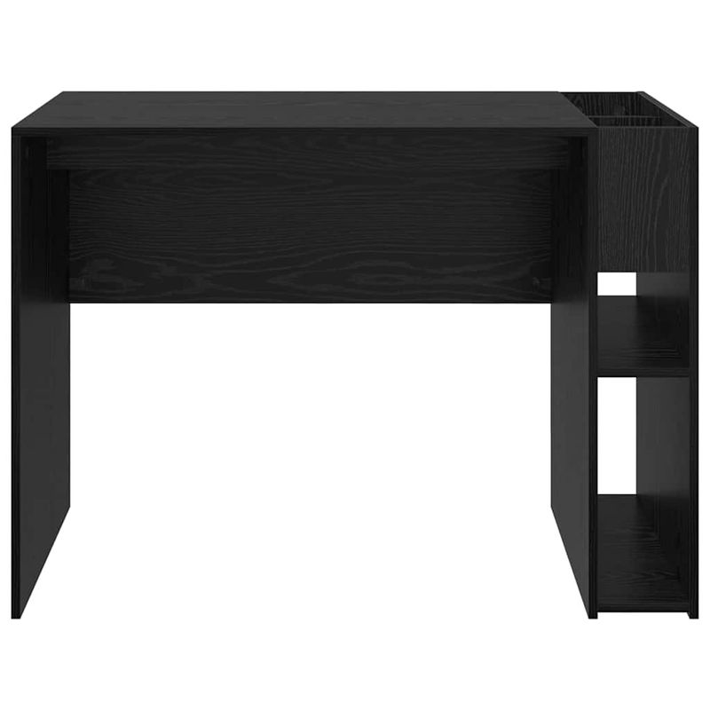 Casa si Gradina - Mobilier - Mese si birouri - Birouri - Birou Stejar Negru 109 x 50 x 78 cm Lemn compozit - Infinity.ro