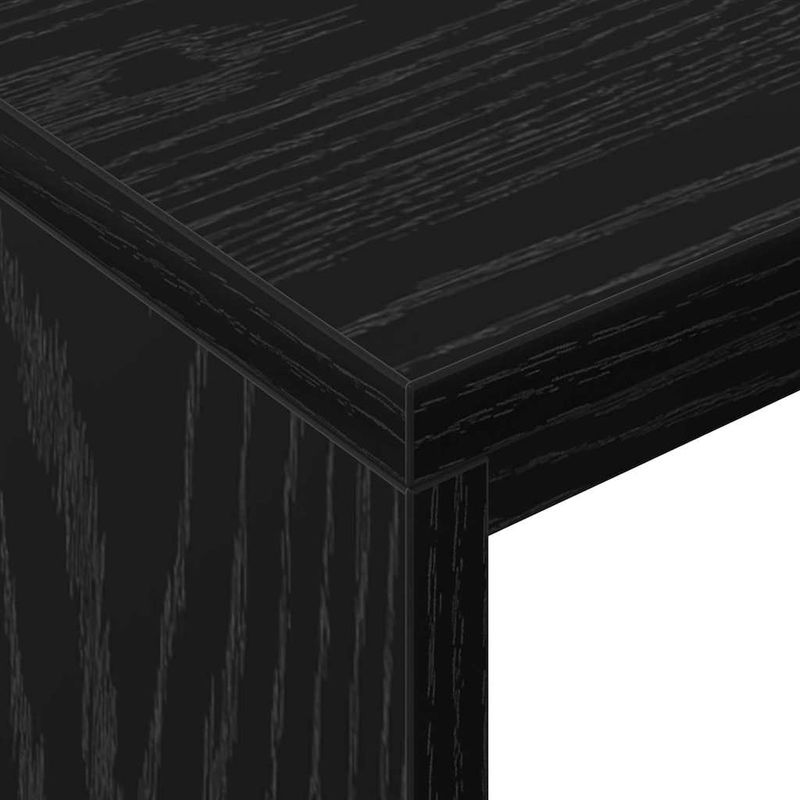 Casa si Gradina - Mobilier - Mese si birouri - Birouri - Birou Stejar Negru 109 x 50 x 78 cm Lemn compozit - Infinity.ro