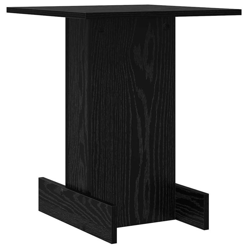Casa si Gradina - Mobilier - Mese si birouri - Mese living - Masa laterala Stejar Negru 44,5 x 45 x 55 cm Lemn compozit - Infinity.ro