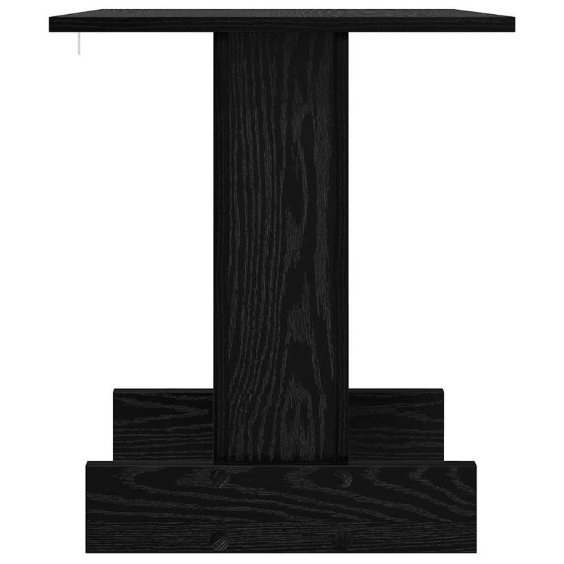Casa si Gradina - Mobilier - Mese si birouri - Mese living - Masa laterala Stejar Negru 44,5 x 45 x 55 cm Lemn compozit - Infinity.ro
