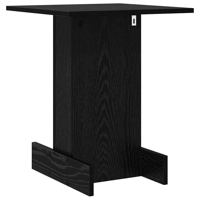 Casa si Gradina - Mobilier - Mese si birouri - Mese living - Masa laterala Stejar Negru 44,5 x 45 x 55 cm Lemn compozit - Infinity.ro