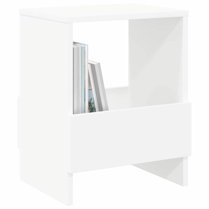 Casa si Gradina - Mobilier - Biblioteci si rafturi - Rafturi - Raft pentru reviste Alb 35 x 30 x 45 cm - Infinity.ro