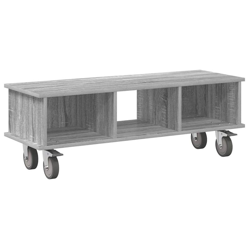Casa si Gradina - Mobilier - Comode si corpuri - Comode - Support TV Gri Sonoma 100 x 35 x 35 cm Lemn compozit - Infinity.ro