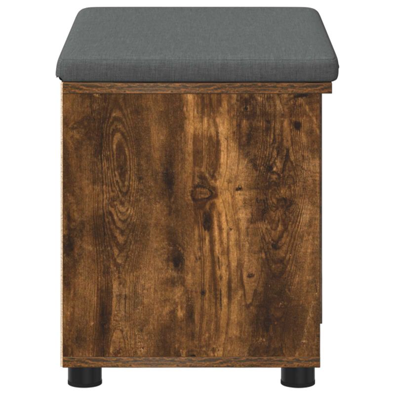 Casa si Gradina - Mobilier - Organizare si depozitare - Bancute - Banca pentru hol cu perna Simplu Stejar fumuriu 60 x 38 x 46 cm - Infinity.ro