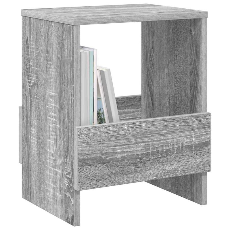 Casa si Gradina - Mobilier - Biblioteci si rafturi - Rafturi - Raft pentru reviste Gri Sonoma 35 x 30 x 45 cm - Infinity.ro