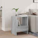 Casa si Gradina - Mobilier - Biblioteci si rafturi - Rafturi - Raft pentru reviste Gri Sonoma 35 x 30 x 45 cm - Infinity.ro