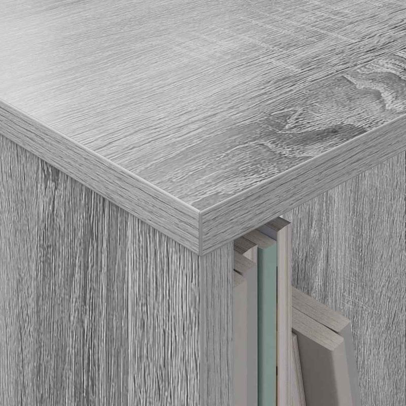 Casa si Gradina - Mobilier - Biblioteci si rafturi - Rafturi - Raft pentru reviste Gri Sonoma 35 x 30 x 45 cm - Infinity.ro