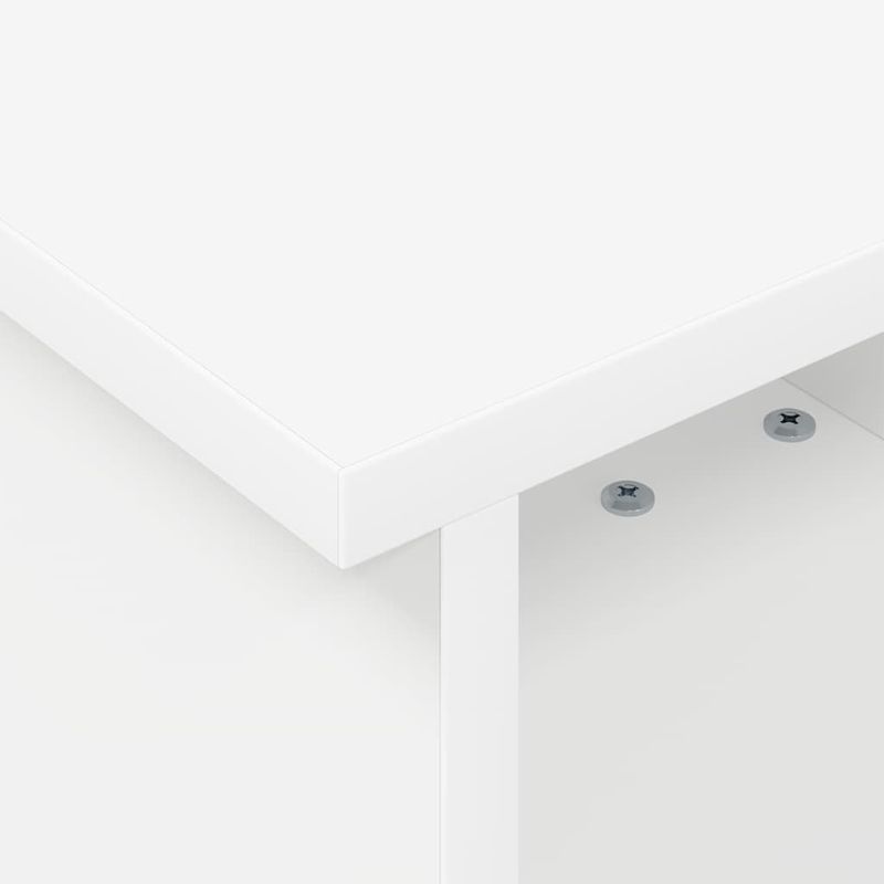 Casa si Gradina - Mobilier - Comode si corpuri - Comode - Support TV Alb 37 x 35 x 35 cm Lemn compozit - Infinity.ro
