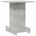 Casa si Gradina - Mobilier - Mese si birouri - Mese living - Masa laterala Gri din beton 44,5 x 45 x 55 cm Lemn compozit - Infinity.ro