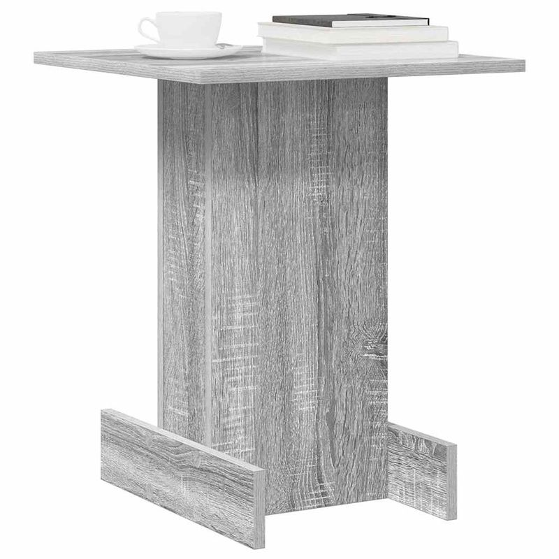 Casa si Gradina - Mobilier - Mese si birouri - Mese living - Masa laterala Gri Sonoma 44,5 x 45 x 55 cm Lemn compozit - Infinity.ro