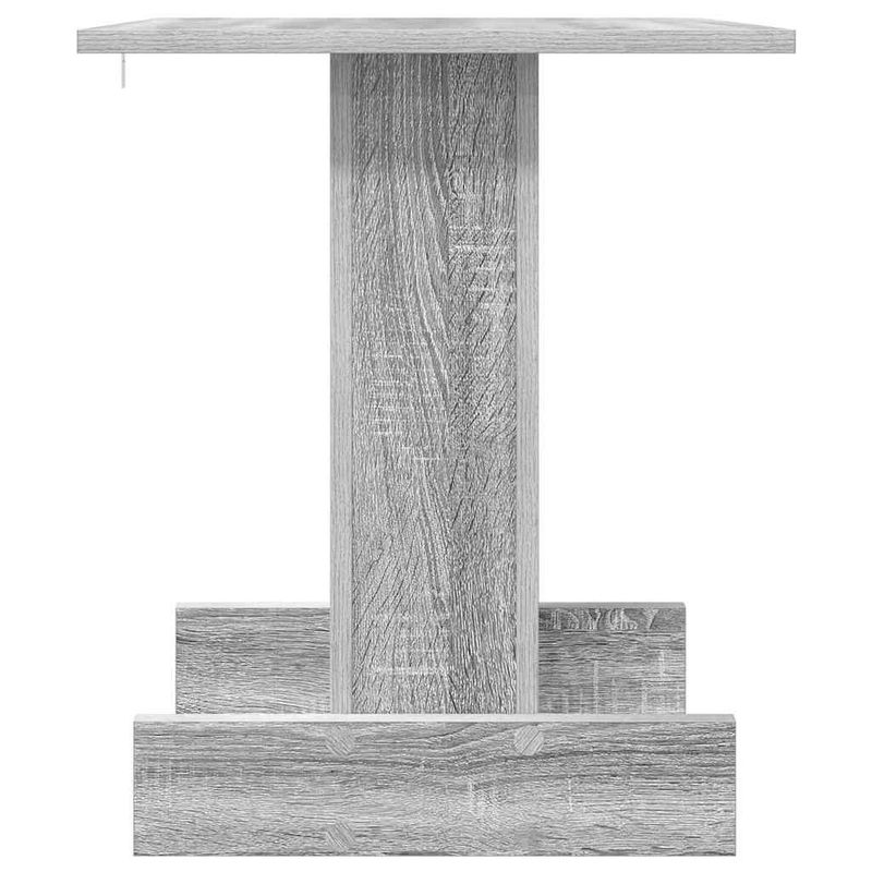Casa si Gradina - Mobilier - Mese si birouri - Mese living - Masa laterala Gri Sonoma 44,5 x 45 x 55 cm Lemn compozit - Infinity.ro
