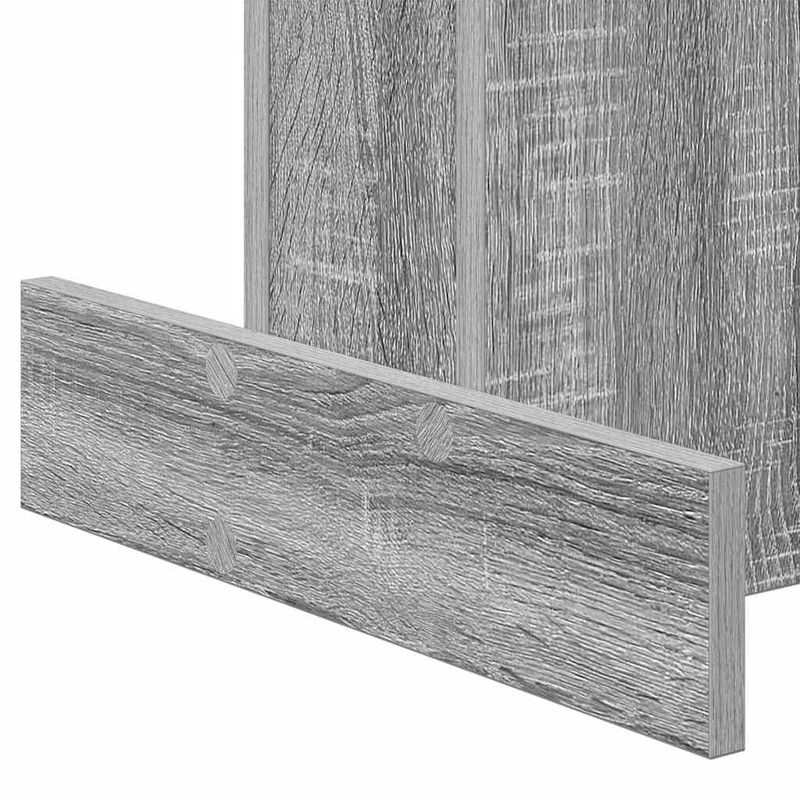 Casa si Gradina - Mobilier - Mese si birouri - Mese living - Masa laterala Gri Sonoma 44,5 x 45 x 55 cm Lemn compozit - Infinity.ro