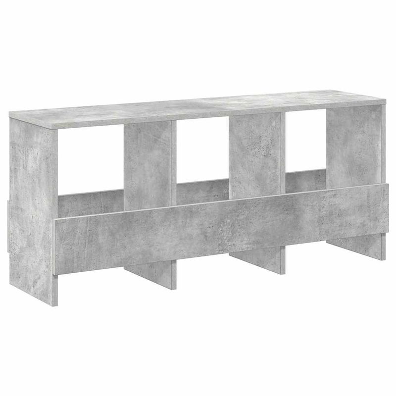 Casa si Gradina - Mobilier - Biblioteci si rafturi - Rafturi - Raft pentru reviste Gri din beton 102 x 30 x 45 cm - Infinity.ro