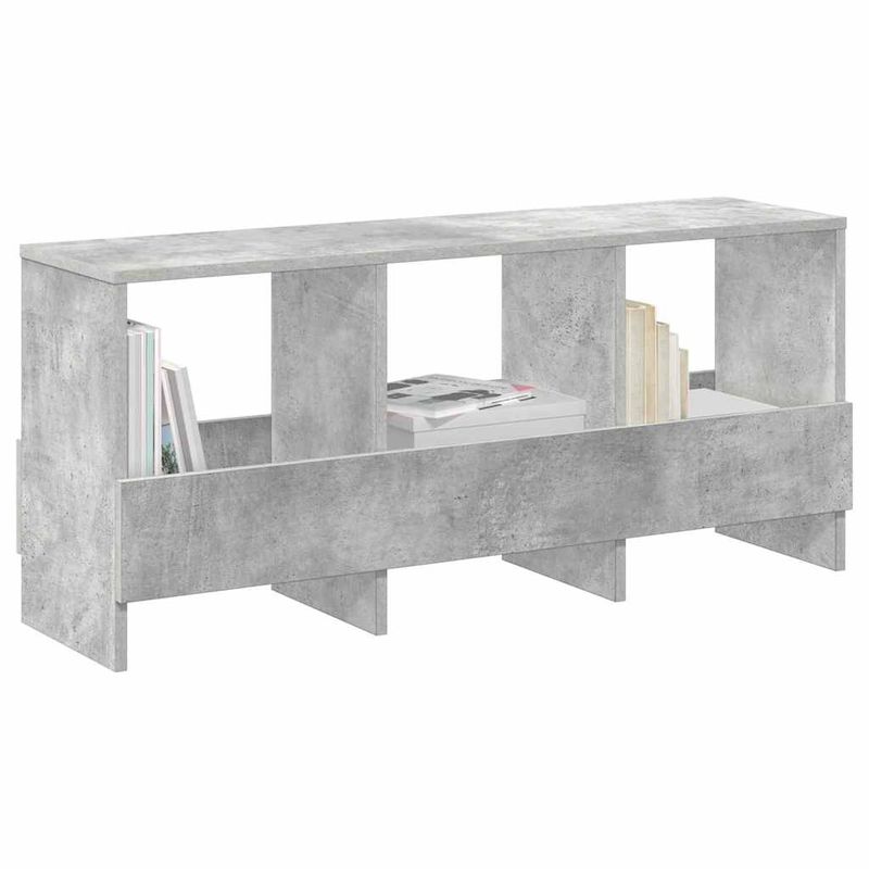 Casa si Gradina - Mobilier - Biblioteci si rafturi - Rafturi - Raft pentru reviste Gri din beton 102 x 30 x 45 cm - Infinity.ro