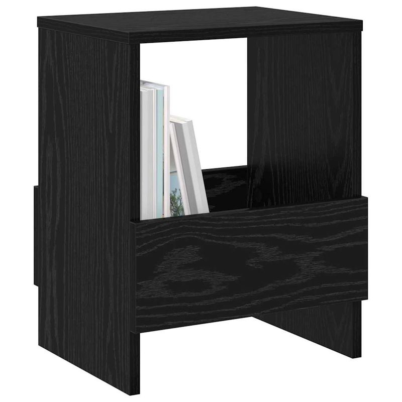 Casa si Gradina - Mobilier - Biblioteci si rafturi - Rafturi - Raft pentru reviste Stejar Negru 35 x 30 x 45 cm - Infinity.ro