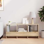 Casa si Gradina - Mobilier - Biblioteci si rafturi - Rafturi - Raft pentru reviste Stejar Sonoma 102 x 30 x 45 cm - Infinity.ro