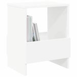 Casa si Gradina - Mobilier - Biblioteci si rafturi - Rafturi - Raft pentru reviste 2 pcs Alb 35 x 30 x 45 cm - Infinity.ro
