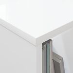 Casa si Gradina - Mobilier - Biblioteci si rafturi - Rafturi - Raft pentru reviste 2 pcs Alb 35 x 30 x 45 cm - Infinity.ro